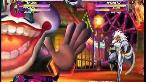 MvC2 Online (360): Brett (MSP) vs Omega Weapon X (MSS) 21 .:9.12.10:.
