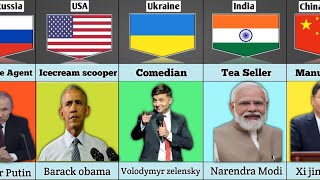 Different odd jobs famous world Leaders did previously | Previous Profession of world leaders |