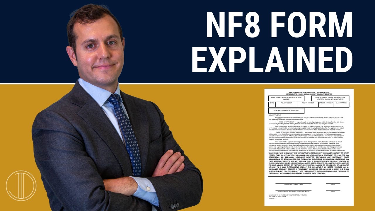 NF8 Form Explained - Personal Injury Form Guides - YouTube