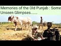 Memories of the old punjab  some unseen glimpses