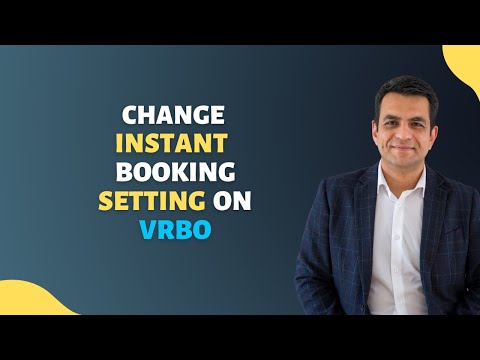 How to Change Instant Booking Setting on VRBO