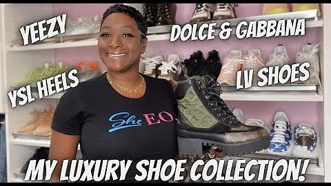 MY LUXURY SHOE COLLECTION | LOUIS VUITTON SHOES | ...