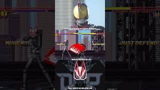 Kamen Rider Faiz Vs Geats In Mugen remake