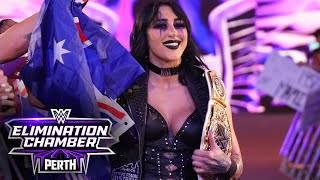 Rhea Ripley receives a hero’s welcome in Australia: WWE Elimination Chamber 2024 highlights Resimi