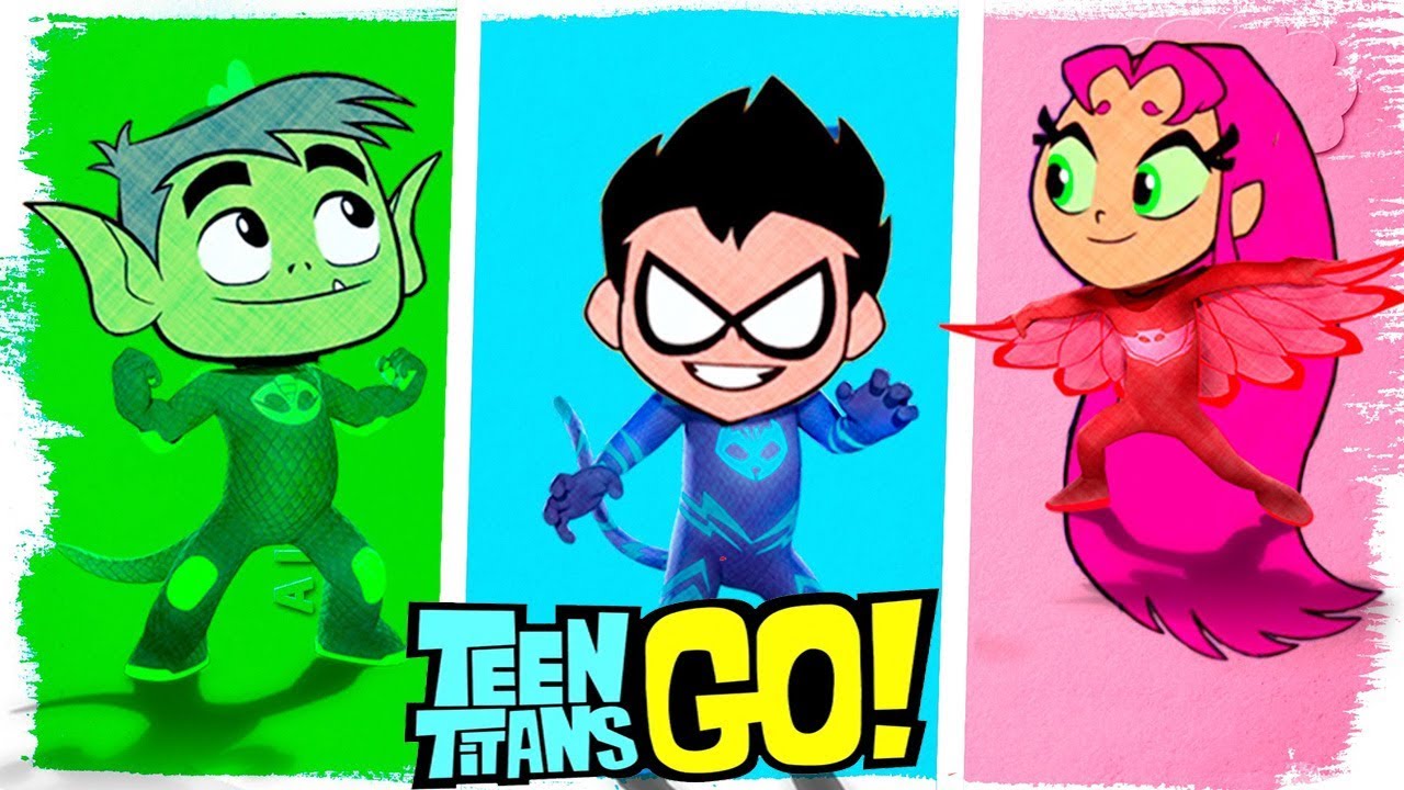 Teen Titans Go! | PJ Masks Color Swap Transforms for Kids | TTG ...