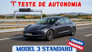 TESLA MODEL 3 RWD 2026 em TESTE: AUTONOMIA REAL e diferenças para o PREMIUM