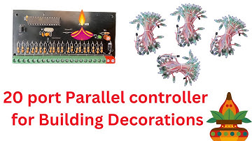 Pixel led Parallel controller 20 port with New Design | Diwali | Hindi | pixel led