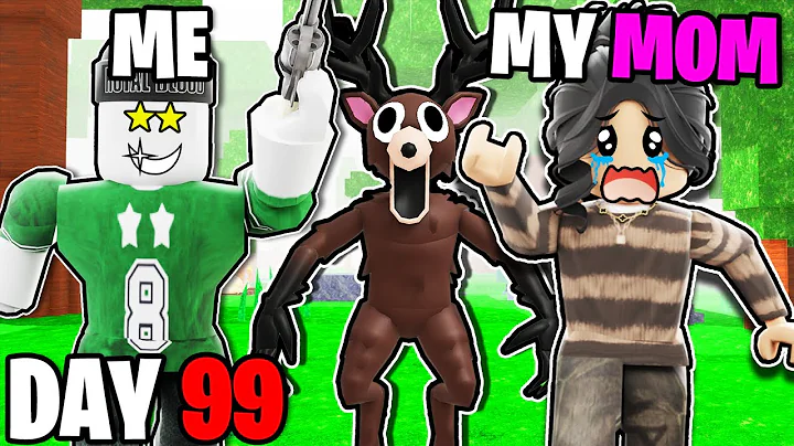 I Taught My MOM How To Survive 99 Nights In The Forest!