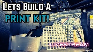 Digital Sandbox - Print Kit Building #livestream  #3dprinting