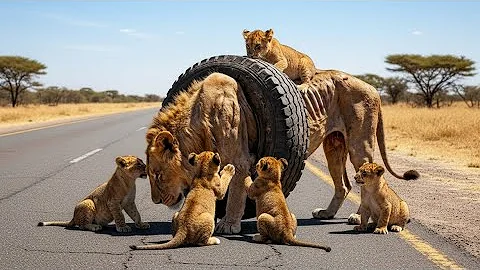 A Girl Finds a Lion Trapped in a Tire for 2 Years. Then Their Incredible Story Begins!
