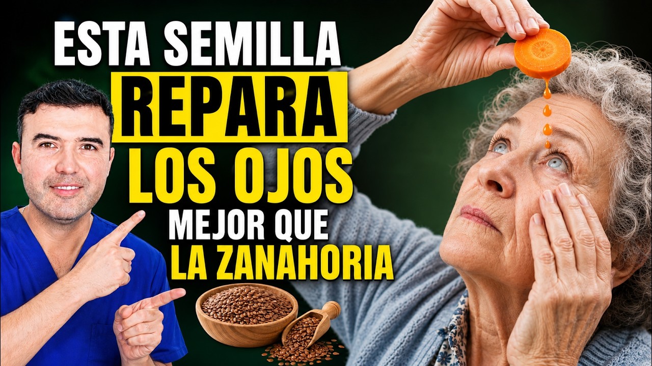 ¡Prueba Casera Para la Vista! Esta MEZCLA REPARA LA VISTA BORROSA De La Noche a La Mañana
