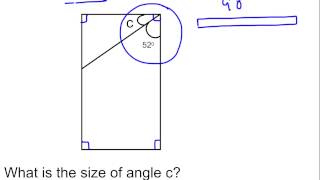 Squares and rectangles missing angle 3