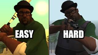 The Removed Difficulty Levels Of Gta San Andreas