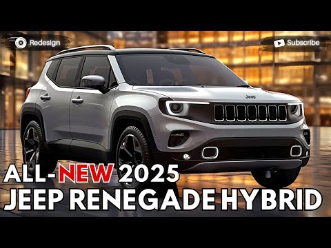 2025 Jeep Renegade Hybrid Unveiled - A Rugged  Subcompact SUV !!