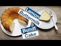 🍋 Lemon Buttermilk Bundt Cake Recipe