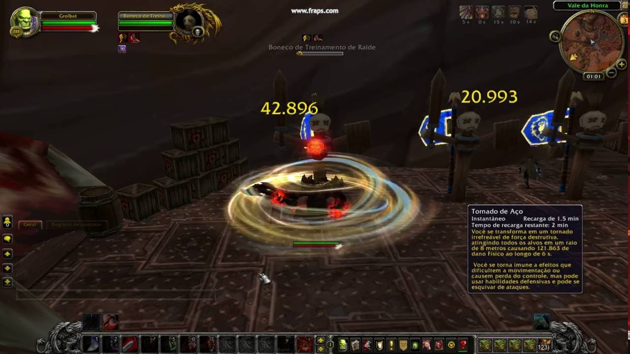 WoW Warrior Arms Burst (Legion)