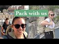 What we packed for 2 months in Italy and Greece! | Sister Vlog