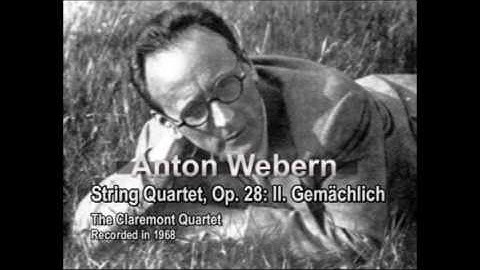 Webern - String Quartet, Op. 28