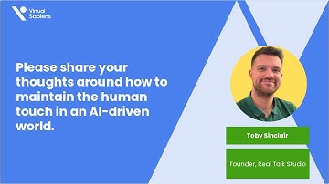Maintaining the human touch in an AI-driven world. CFW