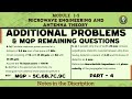 4 Additional Problems Explained Part - 4 7th Sem ECE 2022 VTU