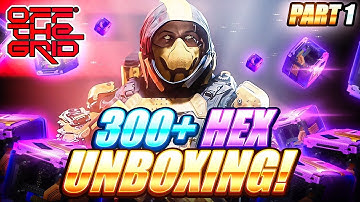 Off The Grid | 300+ HEX BOXES OPENING!!! (Gunzilla Games)