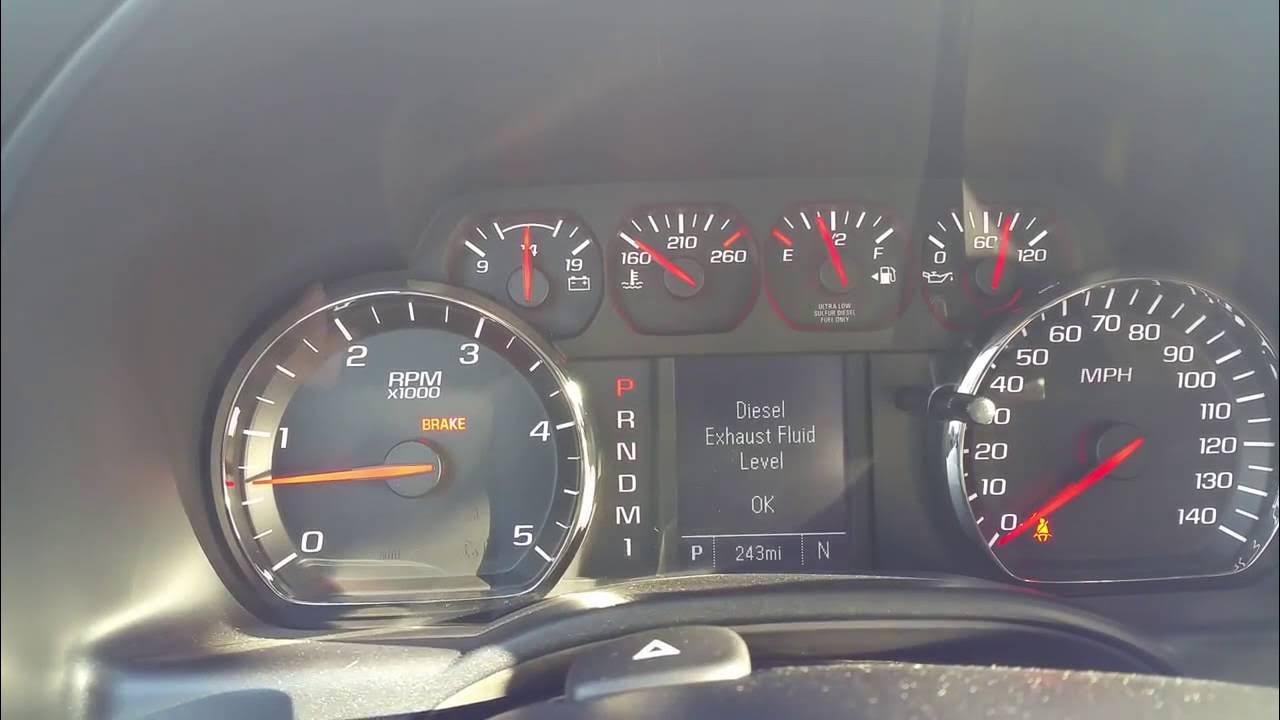 Silverado DEF (Diesel Exhaust Fluid) Explained YouTube