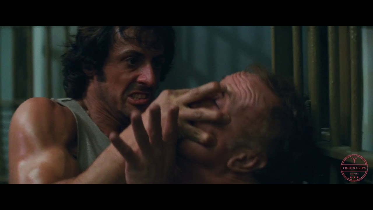 Rambo best fight in police station - YouTube