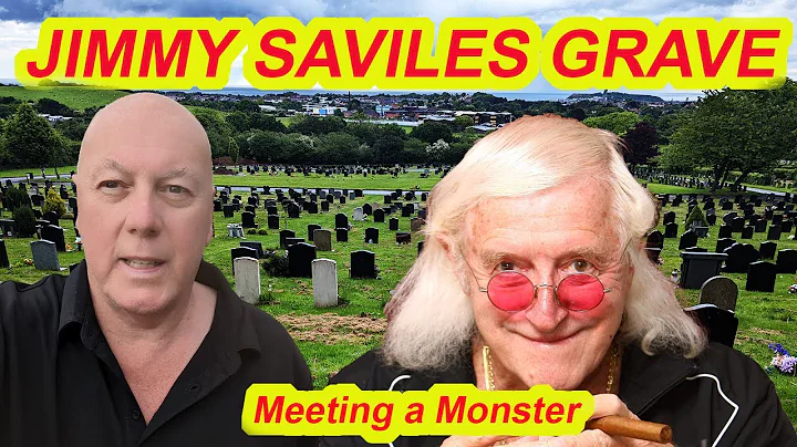 Jimmy Saviles Grave at Woodlands Cemetery in Scarb...