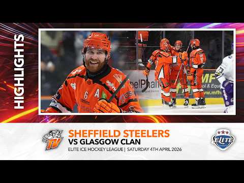 Sheffield Steelers v Glasgow Clan - Elite League - 4th April 2026