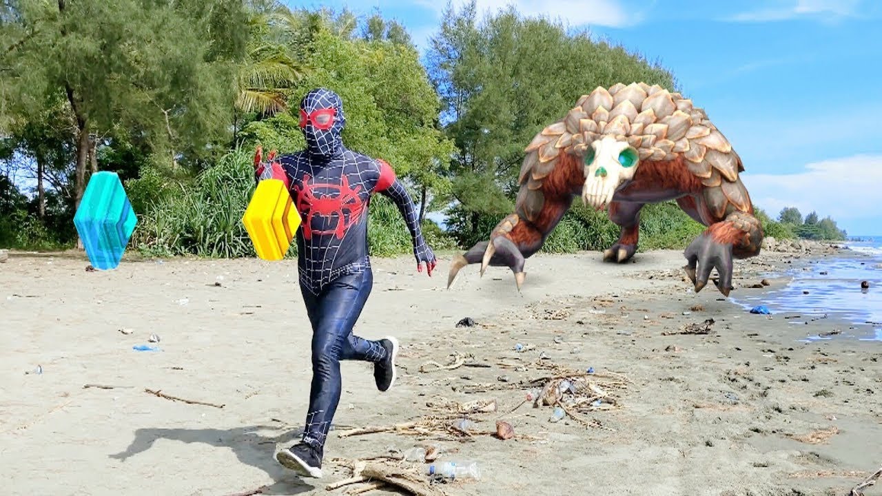 TEMPLE RUN BLAZING SANDS Vs SPIDERMAN IN REAL LIFE #2 | Compilation Video 2025 |#Templerun#Spiderman