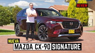 Mazda CX90 Grand Touring Signature 2024 ⚡ ¿La mejor SUV de su segmento?  Prueba  Reseña (4K)