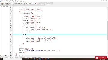 Lesson 29 Program for Infix to Postfix Conversion || Learning Monkey || Data Structures