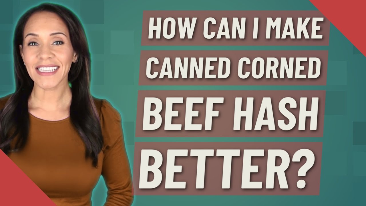 How can I make canned corned beef hash better? - YouTube
