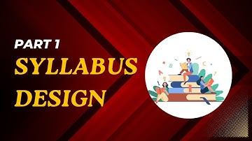 SYLLABUS DESIGN in English language Teaching (BANGLA)