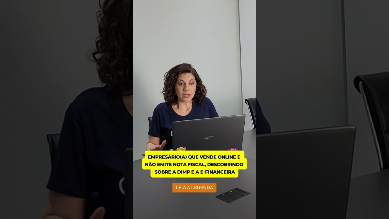 Empresário(a) que vende online e não emite nota fiscal, descobrindo sobre a DIMP e a e-financeira