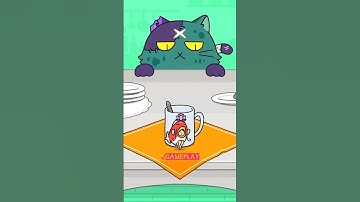 Hide and seek cat escape #shorts #gaming