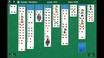 Spider Solitaire Gameplay Walkthrough