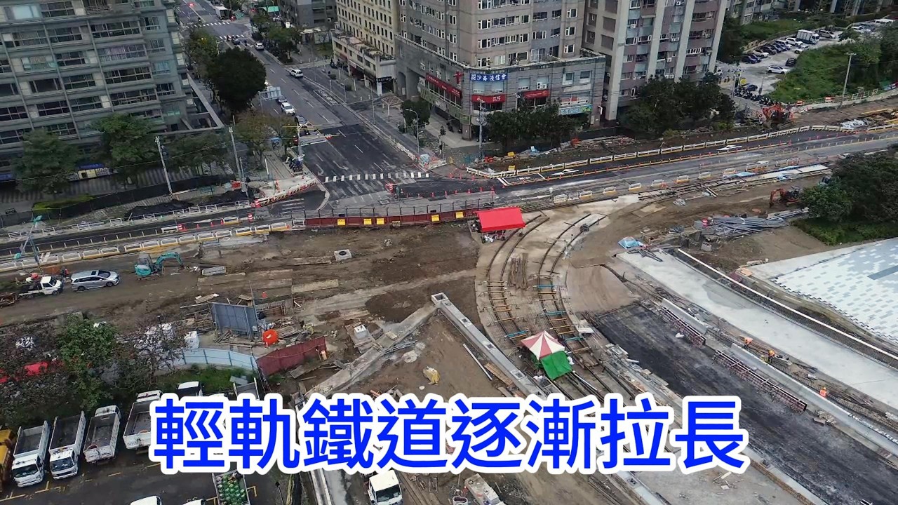 2026年3月4日 淡江大橋工程 淡水端 漁人碼頭匝道擋土牆趕工 各區進度更新 4K