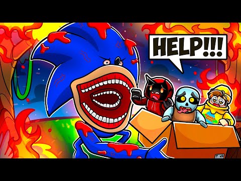 Shin Sonic KIDNAPPED