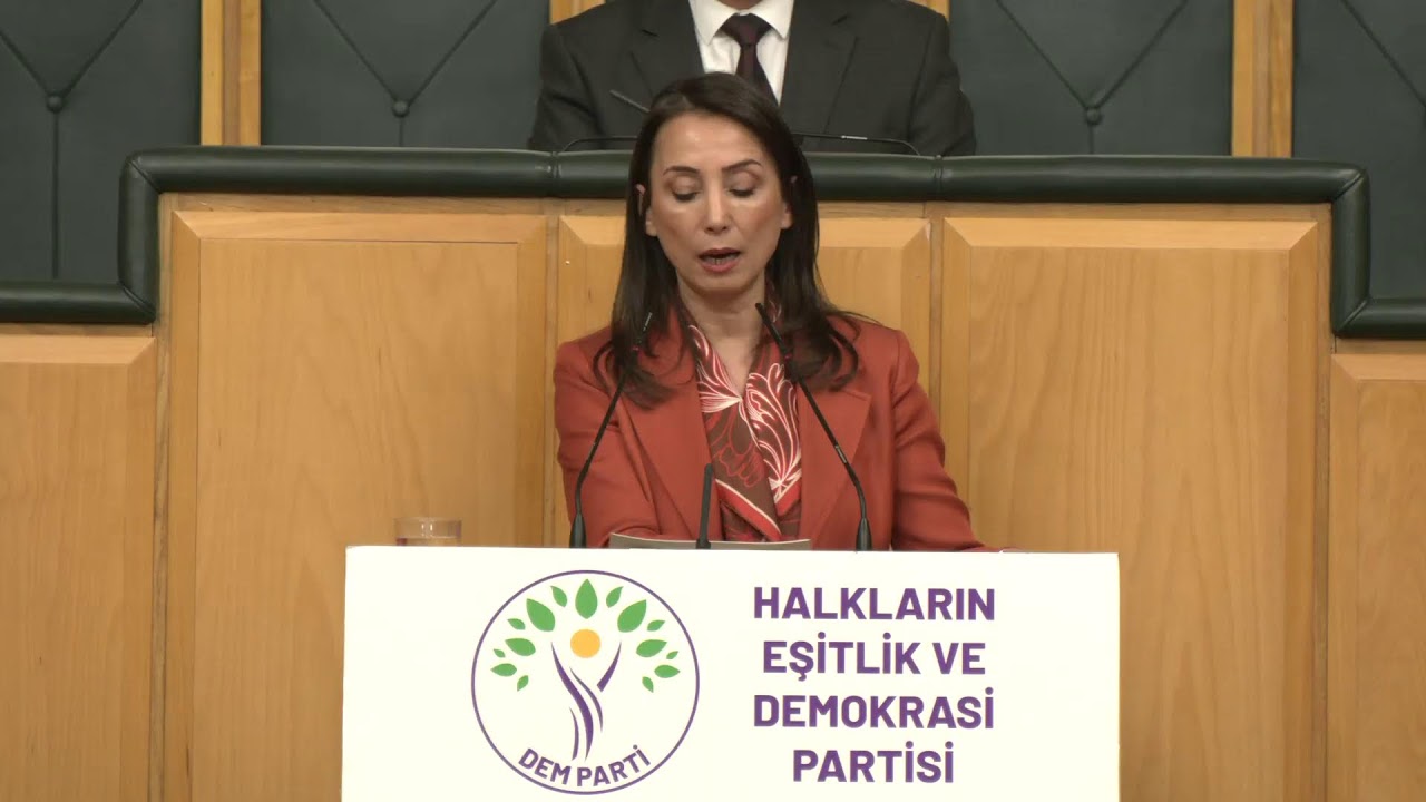 Eş Genel Başkanımız Tülay Hatimoğulları Meclis Grup Toplantımızda konuşuyor