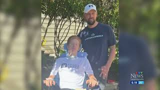 Homecoming game dedicated to injured player