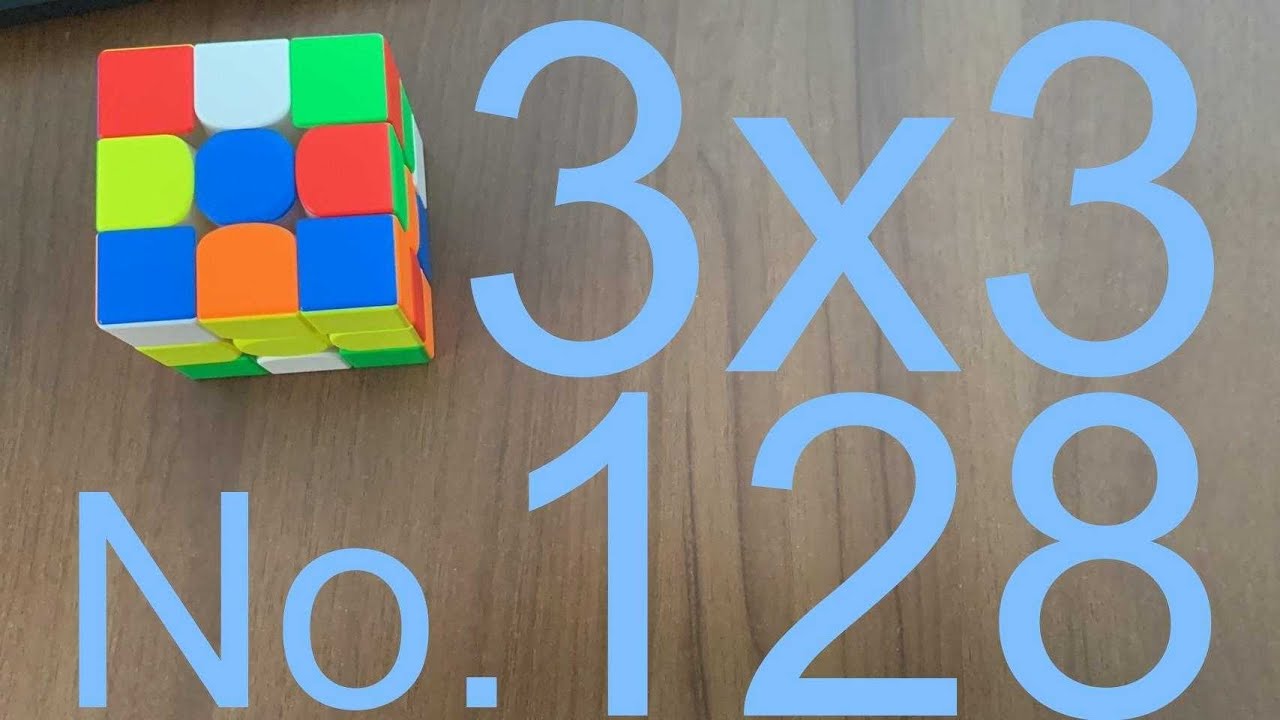 [3x3] No.128 Solve Cube | scramble | ASMR for Sleep and Relaxation ...