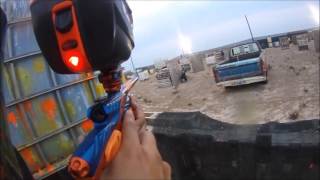 Odessa Area Outdoor Gun Range Paintball battle mash up Odessa Area Outdoor Gun Range Paintball battle mash up
