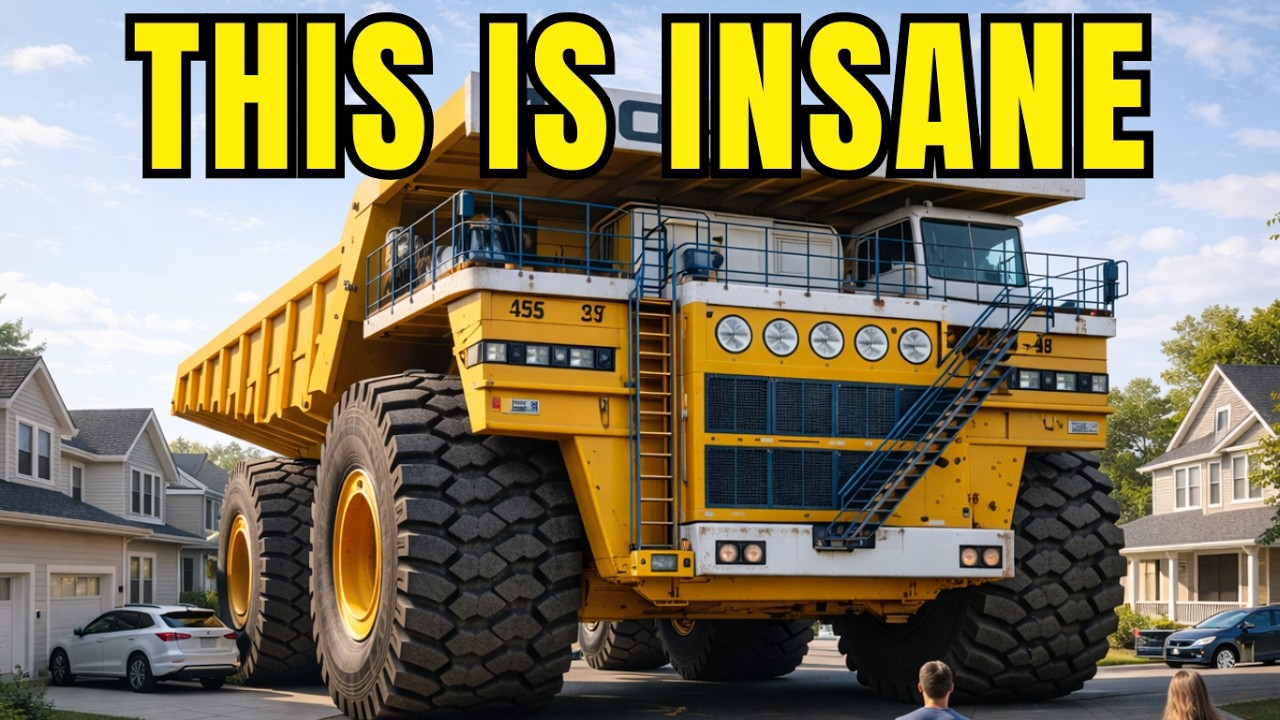 Why This 450-Ton Mining Truck Exist? (And Why It’s NOT Stupid)