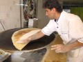 طرز تهیه  نان یوخه سوغات شهر شیراز وکرمانشاه توسط استاد کار علیرضا کرمی