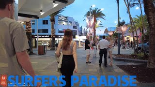 [4k] Explore Surfers Paradise Saturday 25 Nov 2023 | Gold Coast | Queensland | Australia