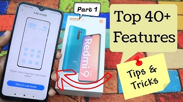 Redmi 9 Prime Top 40+ Features , Advance Features , Best Features ! Tips & Tricks !! HINDI (Part 1)