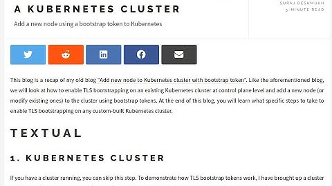 Enable TLS bootstrapping in a Kubernetes cluster