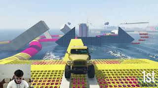 97.617% People Cannot Complete This Garbage Truck Parkour Race in GTA 5!