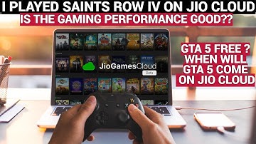 I PLAYED SAINTS ROW IV ON JIO CLOUD GAMING | GTA 5 FREE ON CLOUD GAMING ? |